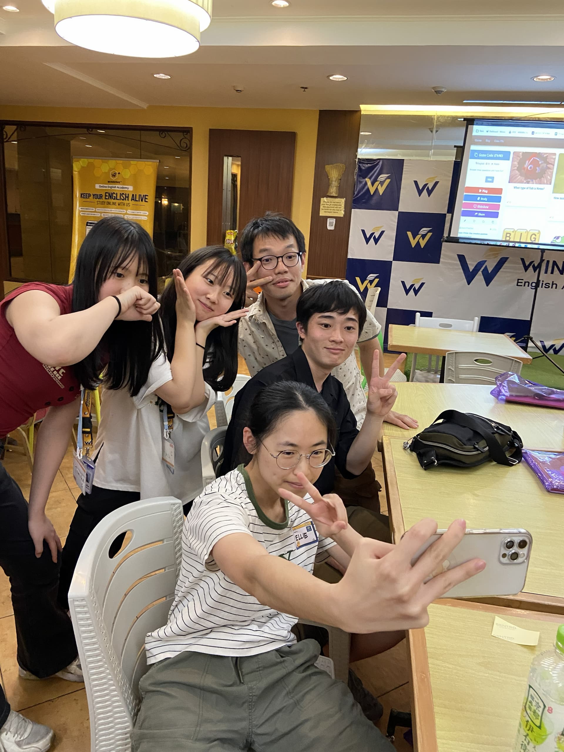 セブ留学の世界の友達